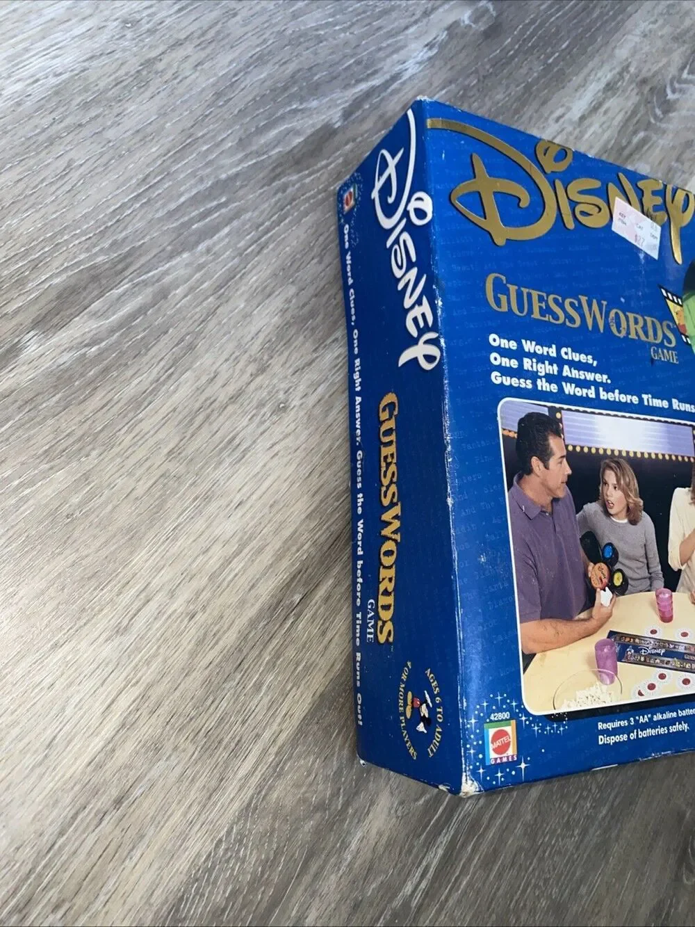 Disney Guess Words Game 2001 Mattel   New Open Box